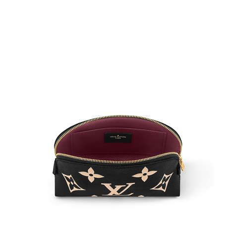 Cosmetic Pouch PM Monogram Empreinte Leather .